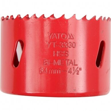 Gręžimo karūna bi-metall 29-140mm