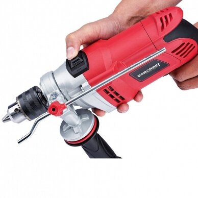 Gręžtuvas su kalimu 900W 1.5-13mm WORCRAFT 2 Gręžtuvas su kalimu 900W 1.5-13mm WORCRAFT 2
