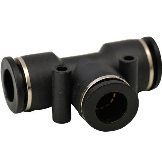 Greita jungtis plastikinė trišakis 8mm Greita jungtis plastikinė trišakis 8mm