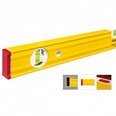 Gulsčiukas sustiprintas su magnetu 40-200cm 80ASM STABILA 1 Gulsčiukas sustiprintas su magnetu 40-200cm 80ASM STABILA 1