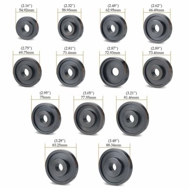 Presavimo rinkinys su varžtu 25vnt. 6 Presavimo rinkinys su varžtu 25vnt. 6