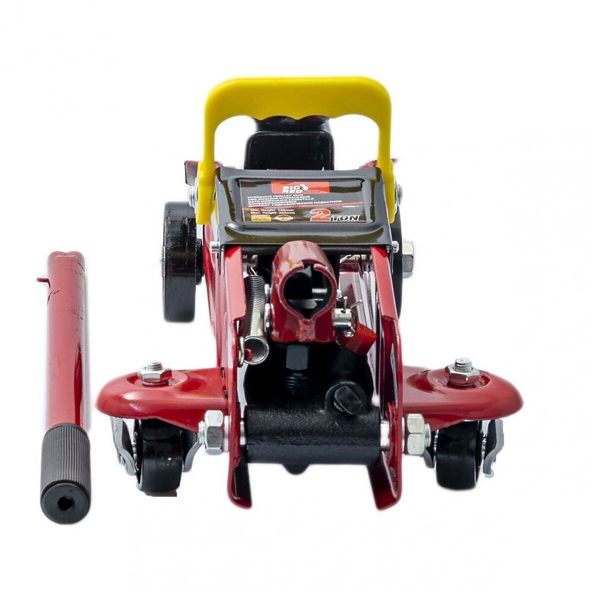 Hidraulinis domkratas su ratukais lagamine 2T 140-280mm TA820011S 2