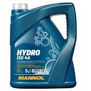 Hidraulinė alyva HYDRO ISO 46 MANNOL 2102 5L Hidraulinė alyva HYDRO ISO 46 MANNOL 2102 5L