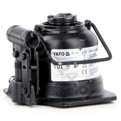 Hidraulinis domkratas pažemintas, pakopinis 10T 125-225mm 1 Hidraulinis domkratas pažemintas, pakopinis 10T 125-225mm 1