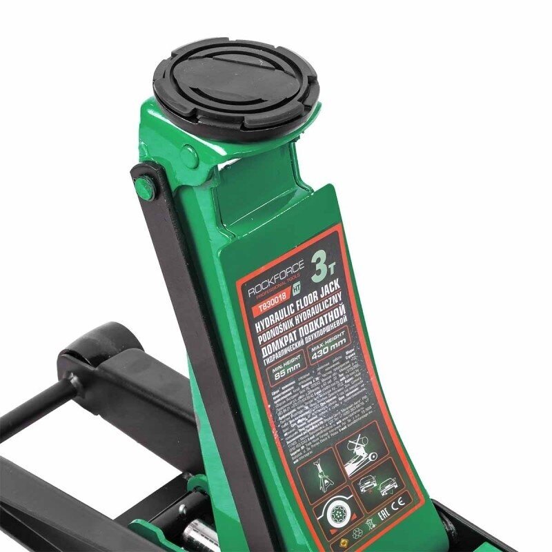 Hidraulinis domkratas su ratukais pažemintas greito pakėlimo + apsauginė guma 3T 75-510mm RF-T830018 3 Hidraulinis domkratas su ratukais pažemintas greito pakėlimo + apsauginė guma 3T 75-510mm RF-T830018 3
