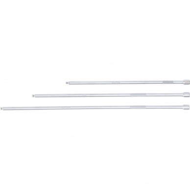 Ilgintuvų rinkinys 1/4" 3vnt. L-300/380/450 Ilgintuvų rinkinys 1/4" 3vnt. L-300/380/450