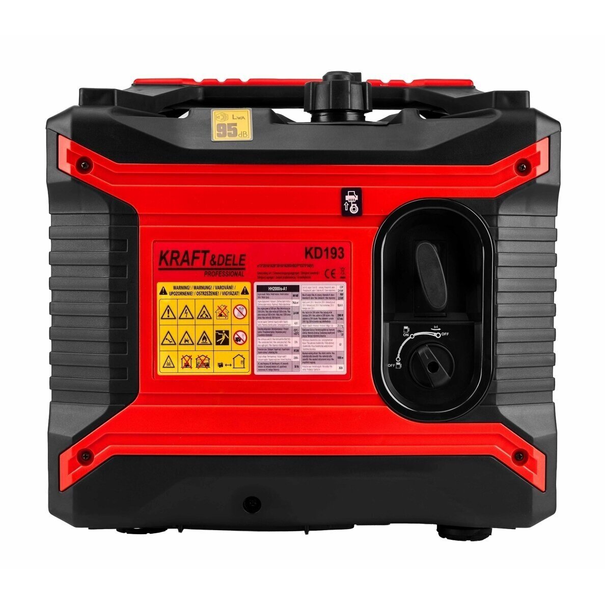 Inverterinis elektros generatorius 2500W 230V KD193 3