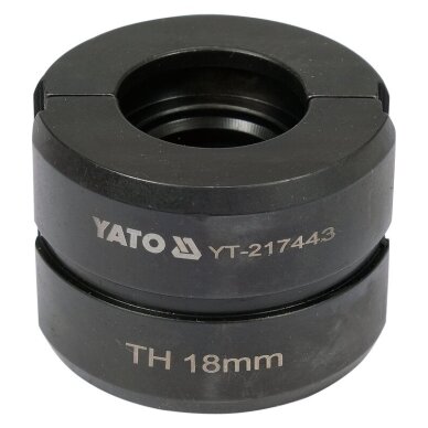 Indėklas matrica TH 18mm presavimo replėms Indėklas matrica TH 18mm presavimo replėms