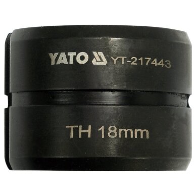 Indėklas matrica TH 18mm presavimo replėms 1 Indėklas matrica TH 18mm presavimo replėms 1