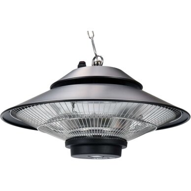 Infraraudonųjų spindulių šildytuvas pakabinamas su distanciniu valdymu 1.5kW YT-99501