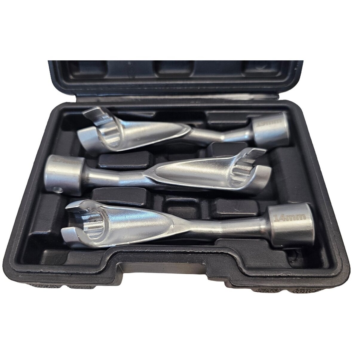 Įpurškimo linijų veržiklių rinkinys 1/2'' 3vnt. 14/17/19mm SK17619 2