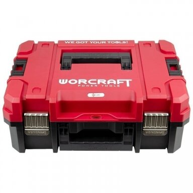 Įrankių dėžė plastikinė WORCRAFT 445x320x170mm XCUBE100 Įrankių dėžė plastikinė WORCRAFT 445x320x170mm XCUBE100