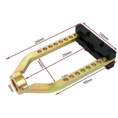 Nuimtuvas pusašiams 30mm MHR09039 4