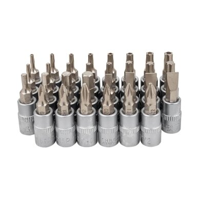 Įrankių rinkinys 179vnt. 1/4"  3/8" 1/2" 6br. star RF-47193-5 4