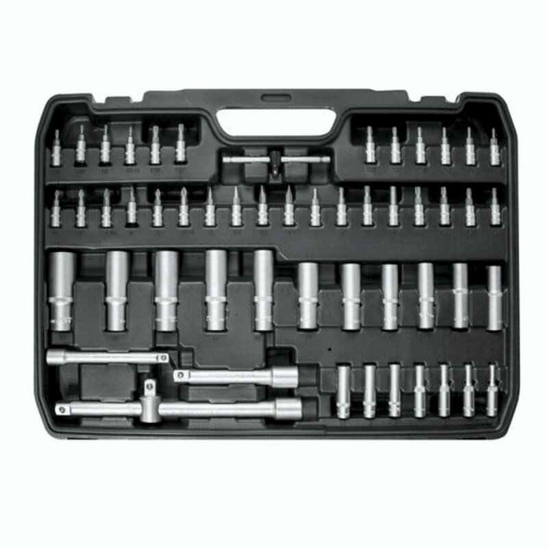 Įrankių rinkinys 172vnt. 1/4" 3/8" 1/2" 6br. 12br. star 3 Įrankių rinkinys 172vnt. 1/4" 3/8" 1/2" 6br. 12br. star 3
