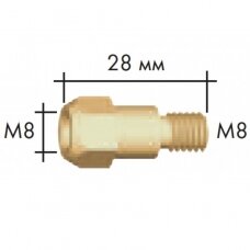 Jungiamoji dalis M8-M8 MB36