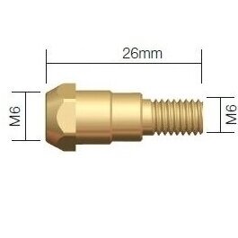 Jungiamoji dalis M6-M6 MB24 Jungiamoji dalis M6-M6 MB24