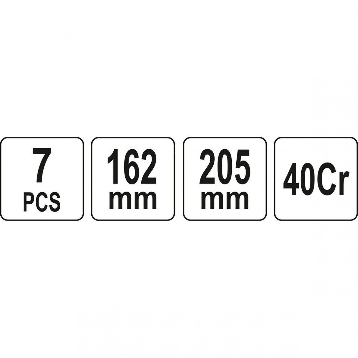 Adatų / Ylų ir kabliukų rinkinys 7vnt. 3 Adatų / Ylų ir kabliukų rinkinys 7vnt. 3