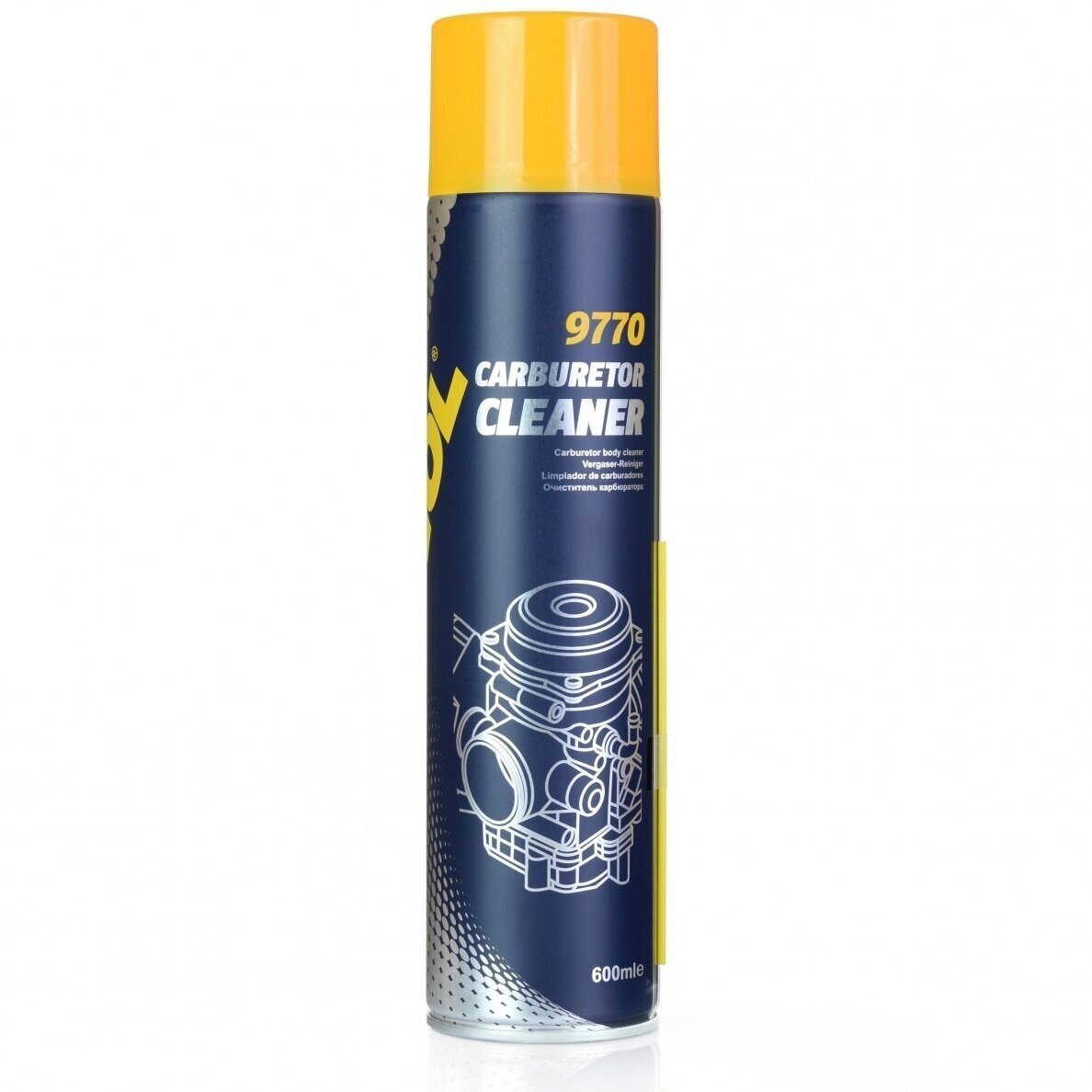 Karbiuratoriaus valiklis 600ml 9770 Karbiuratoriaus valiklis 600ml 9770