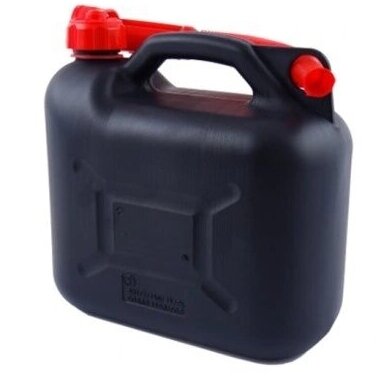 Kanistras plastikinis juodas 20L Kanistras plastikinis juodas 20L