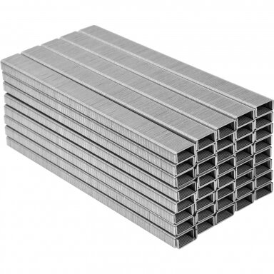 Kabės pneumatiniam kabiamūšiui 6x13mm 0.95mm 12000vnt. Kabės pneumatiniam kabiamūšiui 6x13mm 0.95mm 12000vnt.