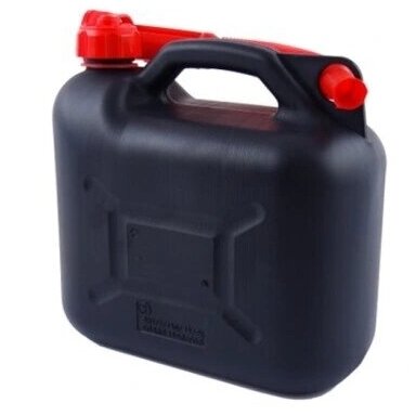 Kanistras plastikinis juodas 20L Kanistras plastikinis juodas 20L