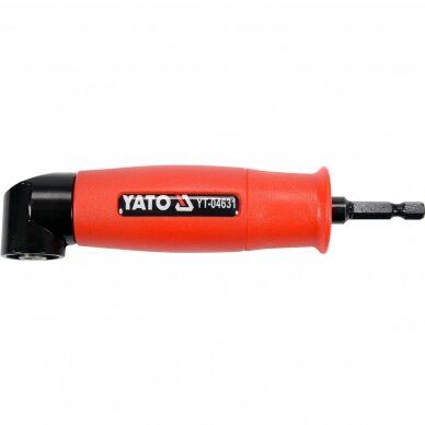 Kampinis priedas antgaliams 90° 1/4" 3 Kampinis priedas antgaliams 90° 1/4" 3
