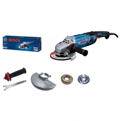 Kampinis šlifuoklis 2800W BOSCH GWS 30-230 B 1 Kampinis šlifuoklis 2800W BOSCH GWS 30-230 B 1