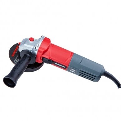 Kampinis šlifuoklis 850W 125mm WORCRAFT 1 Kampinis šlifuoklis 850W 125mm WORCRAFT 1