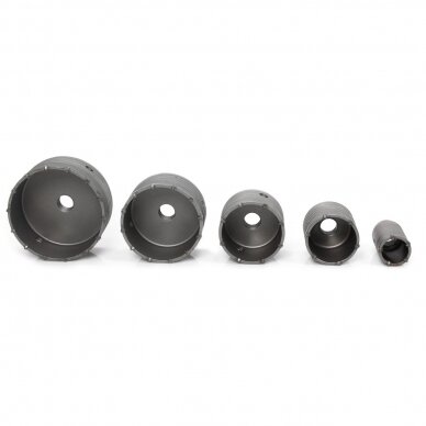 Karūnų rinkinys betonui 6vnt. sds+ 1 Karūnų rinkinys betonui 6vnt. sds+ 1