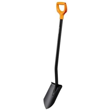 Kastuvas lenktu kotu smailus FISKARS Solid Metal L-1170mm