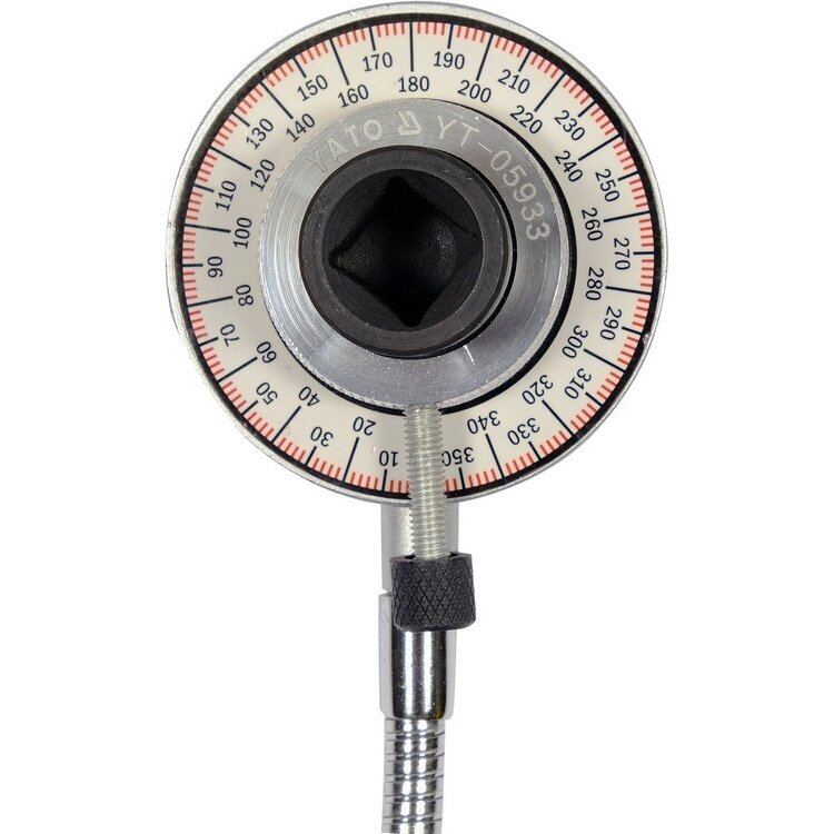 Kampinis matuoklis su spaustuku 1/2" YT-05933 1