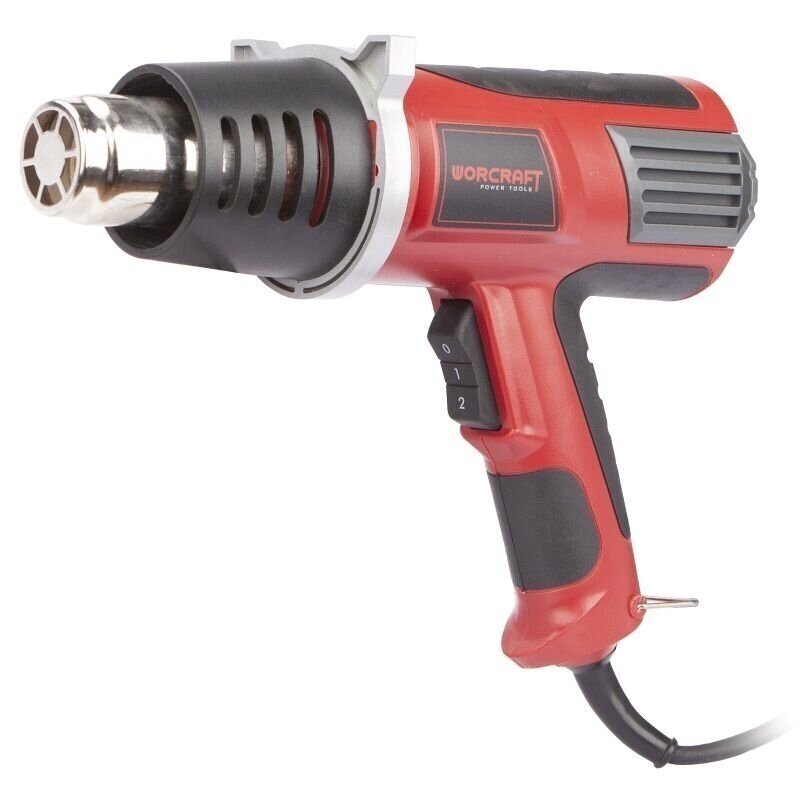Kaitinimo fenas/orapūtė su priedais 2000W WORCRAFT HG20600 Kaitinimo fenas/orapūtė su priedais 2000W WORCRAFT HG20600