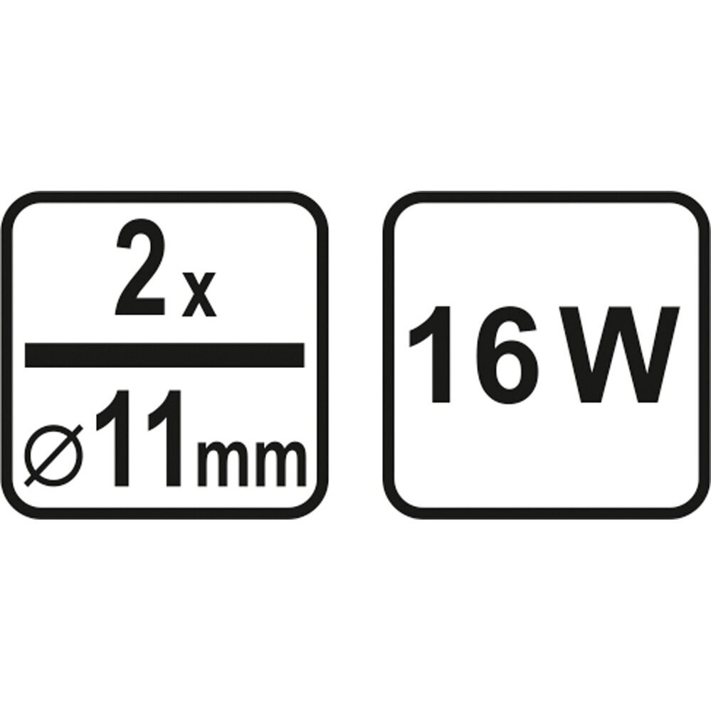 Karštų klijų pistoletas 11mm 100W 3 Karštų klijų pistoletas 11mm 100W 3