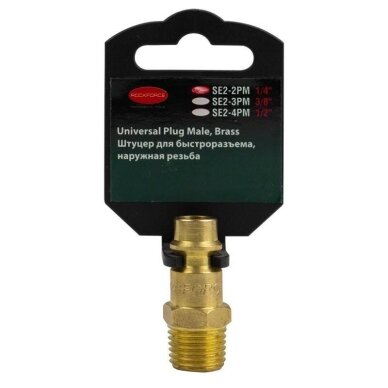 Kištukas orui išorinis sriegis 1/4" 1 Kištukas orui išorinis sriegis 1/4" 1