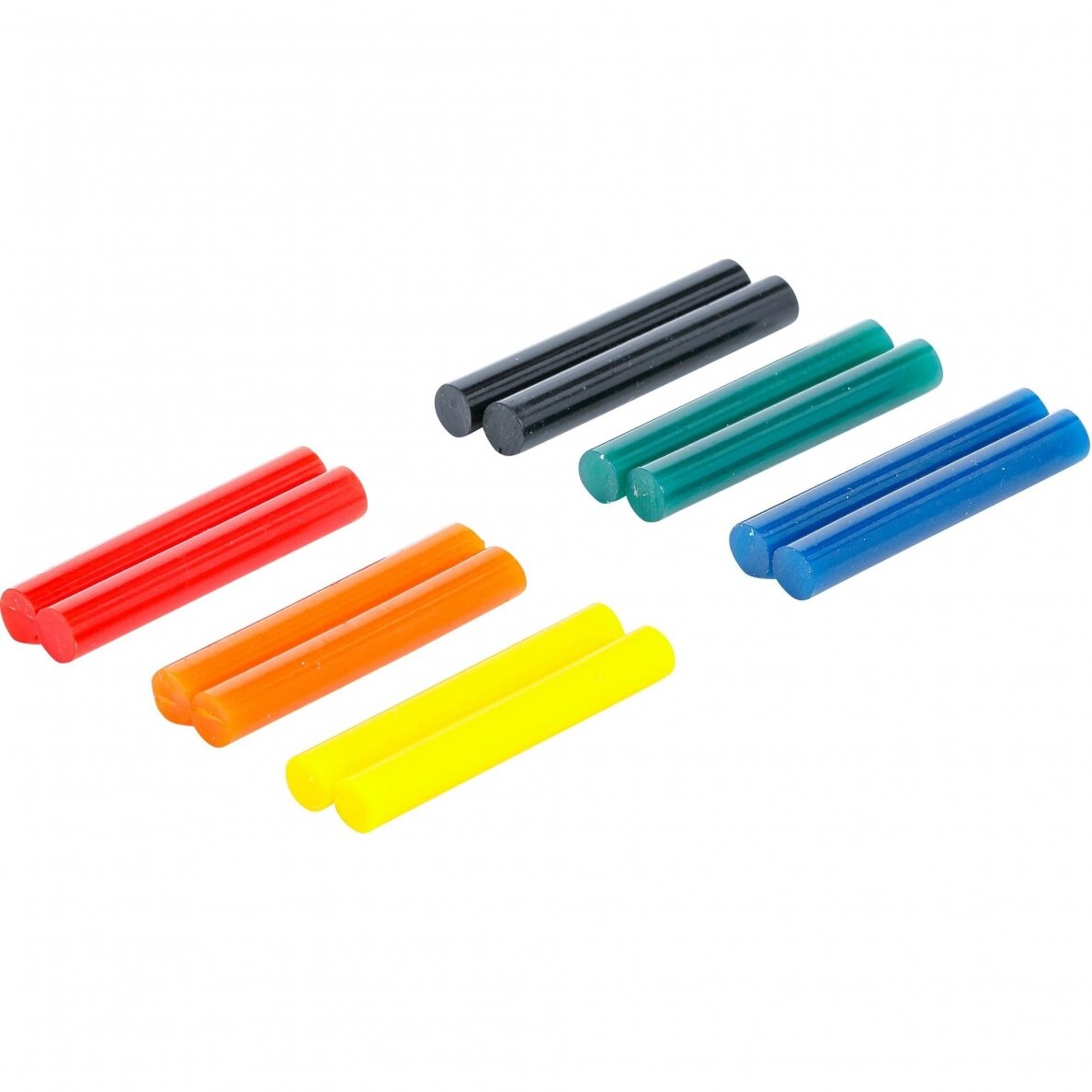 Karštų klijų lazdelės spalvotos 7.5x50mm 12vnt. 80849