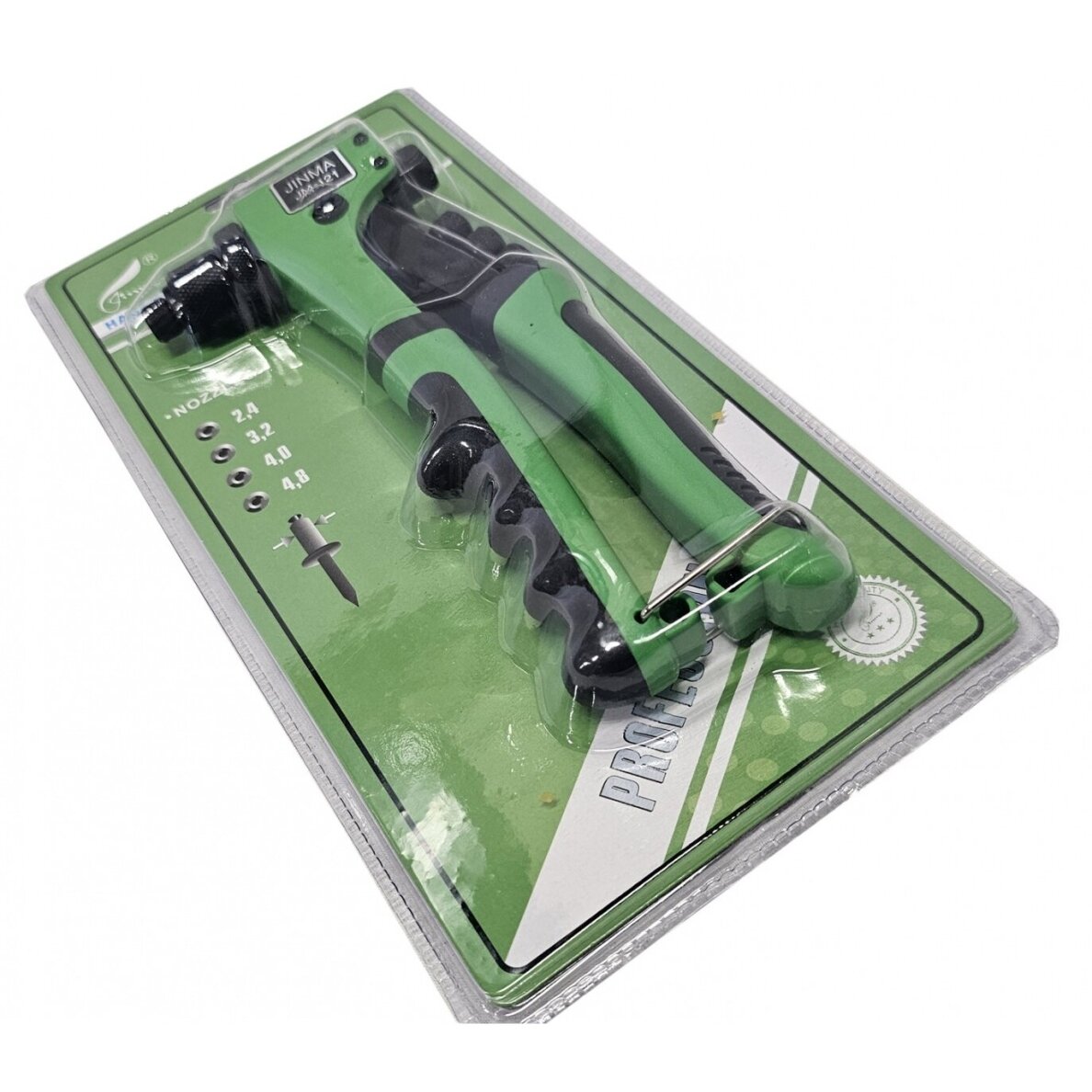Kniediklis plieninėms ir nerūdijančio plieno kniedėms L-200mm 2.4-4.8mm 3 Kniediklis plieninėms ir nerūdijančio plieno kniedėms L-200mm 2.4-4.8mm 3