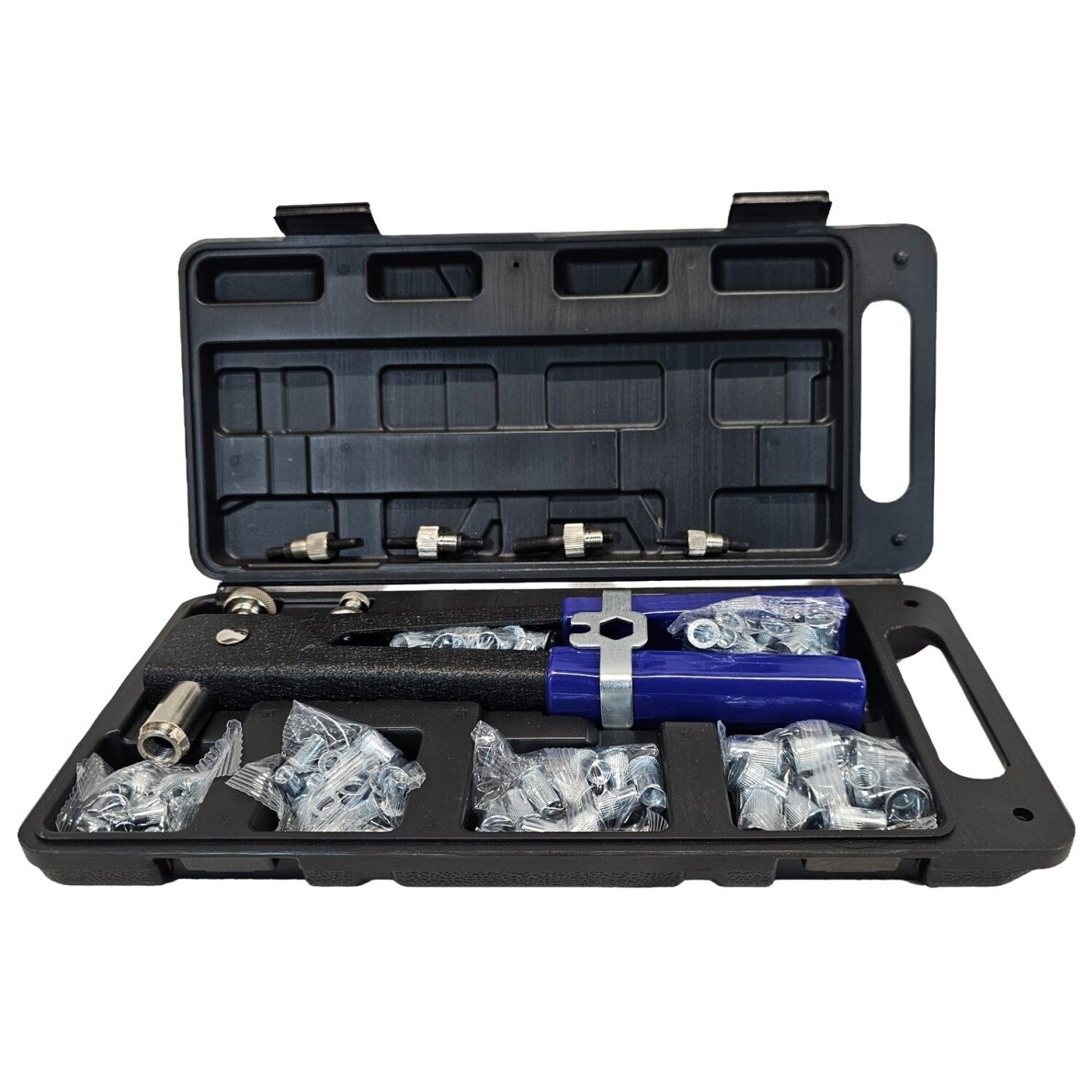 Kniediklis srieginėms kniedėms M4/M5/M6/M8 85vnt. 1