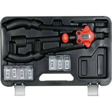 Kniediklis srieginėms kniedėms YATO L-360mm M3/M4/M5/M6/M8/M10/M12 Kniediklis srieginėms kniedėms YATO L-360mm M3/M4/M5/M6/M8/M10/M12