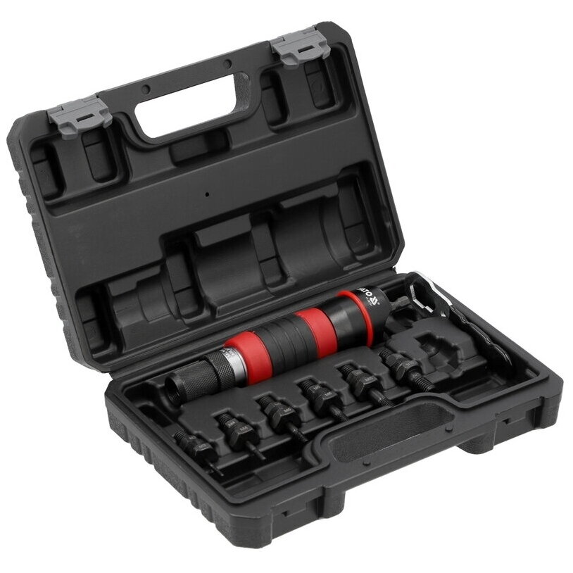 Kniediklis – adapteris suktukui srieginėms kniedėms M3-M10 YT-36191 Kniediklis – adapteris suktukui srieginėms kniedėms M3-M10 YT-36191