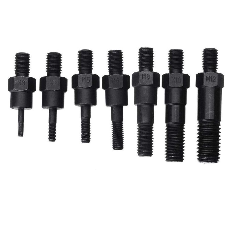 Kniediklis srieginėms kniedėms L-410mm M3/M4/M5/M6/M8/M10/M12 (BT-607) 6