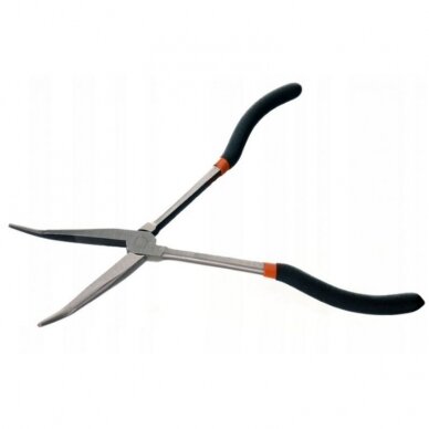 Kombinuotos replės prailgintos lenktos 45° L-280mm Kombinuotos replės prailgintos lenktos 45° L-280mm