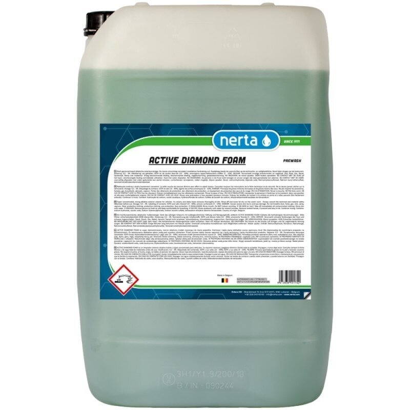Koncentruotas šampūnas 20L NERTA Active Diamond Foam Koncentruotas šampūnas 20L NERTA Active Diamond Foam