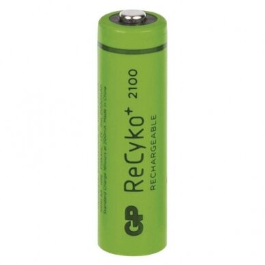 Kraunamas maitinimo elementas AA 2100mAh GP Kraunamas maitinimo elementas AA 2100mAh GP