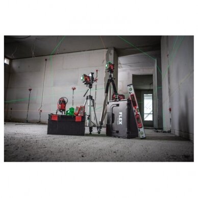 Kryžminis lazerinis nivelyras FLEX ALC 3/1-G/R 2 Kryžminis lazerinis nivelyras FLEX ALC 3/1-G/R 2