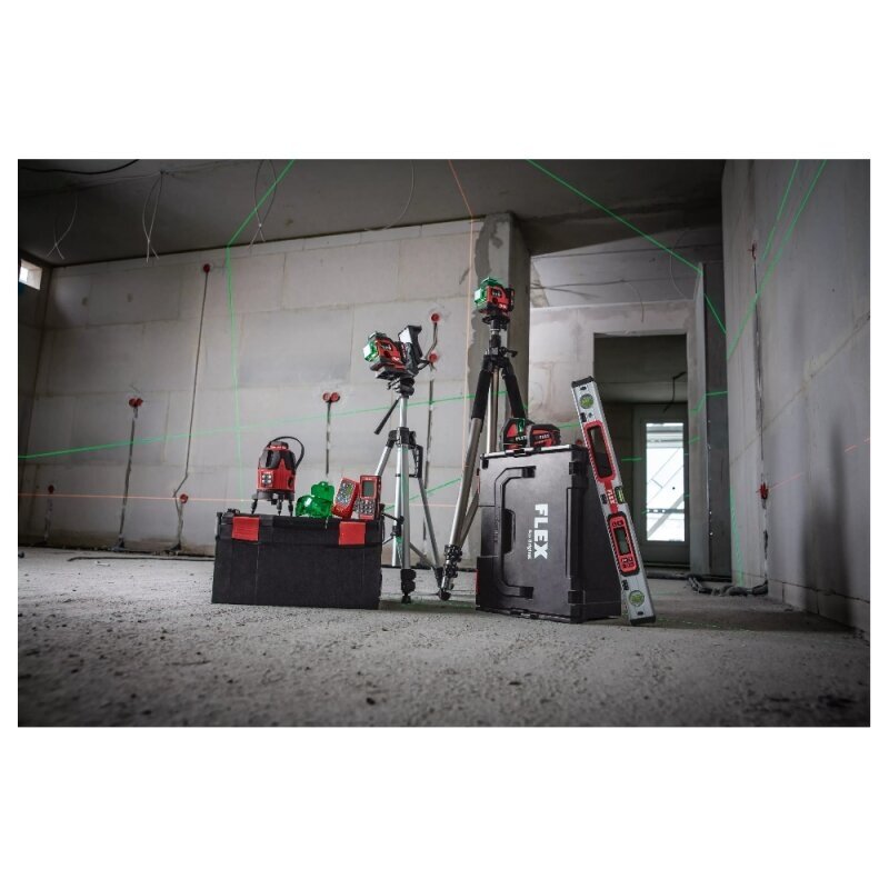 Kryžminis lazerinis nivelyras FLEX ALC 3/1-G/R 2 Kryžminis lazerinis nivelyras FLEX ALC 3/1-G/R 2