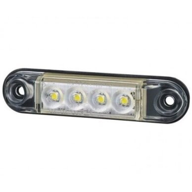 Žibintas LED 12/24V prisukamas (baltas/raudonas/oranžinis) 1