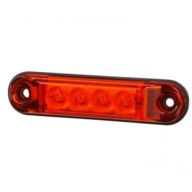 Žibintas LED 12/24V prisukamas (baltas/raudonas/oranžinis) 2 Žibintas LED 12/24V prisukamas (baltas/raudonas/oranžinis) 2