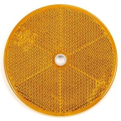 Atšvaitas plastikinis apvalus su skyle (balta/raudona/oranžinė) 3 Atšvaitas plastikinis apvalus su skyle (balta/raudona/oranžinė) 3