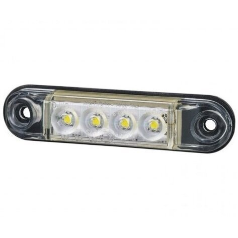 Žibintas LED 12/24V prisukamas (baltas/raudonas/oranžinis) 1 Žibintas LED 12/24V prisukamas (baltas/raudonas/oranžinis) 1
